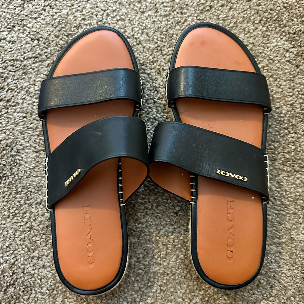 Coach sandals